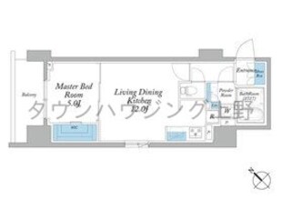 ブラウ上野入谷の物件間取画像